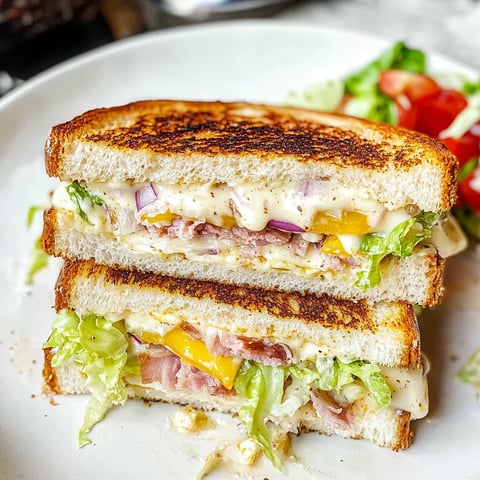 Italienisches Käse-Sandwich