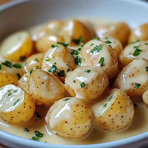 Schnelle Knoblauch Butter Kartoffeln