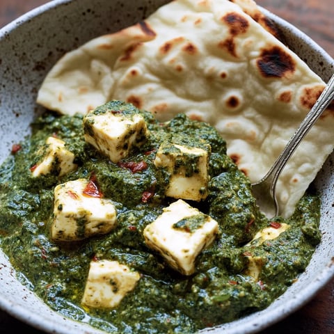 Palak Paneer Gericht