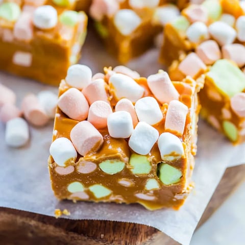 Bunte Marshmallow Bars