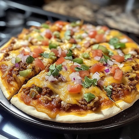 Leckere mexikanische Pizza selber machen