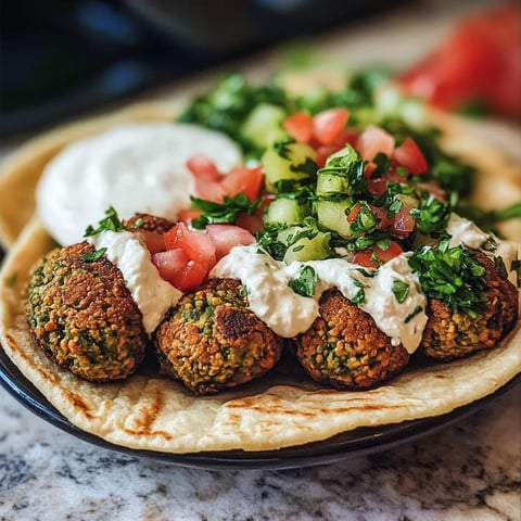 Einfache authentische Falafel