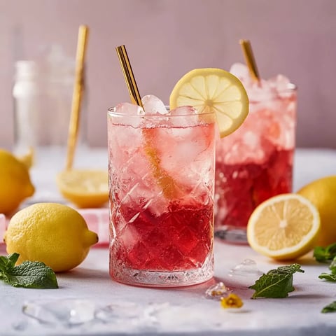 Sprudelnder Jam Drink