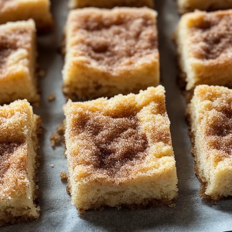 Snickerdoodle Bars