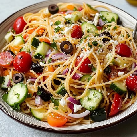 Kalifornischer Spaghetti-Salat