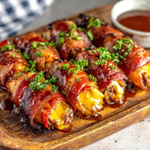 Ein Teller mit BBQ-Schweinefleisch und einer Dip-Sauce.