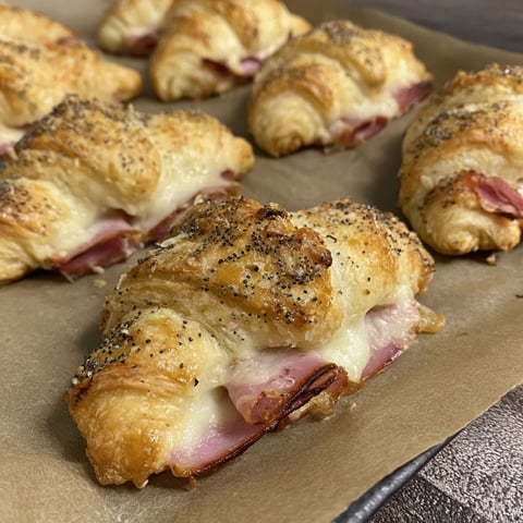 Ham and Swiss Crescent Rolls.