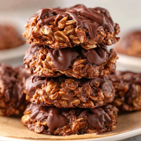 A stack of chocolate chip cookies.